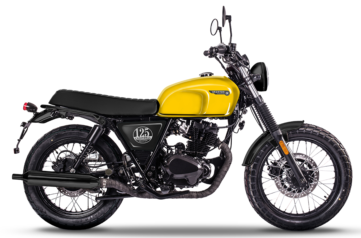 Brixton Motorcycles Cromwell 125 CBS Yellow