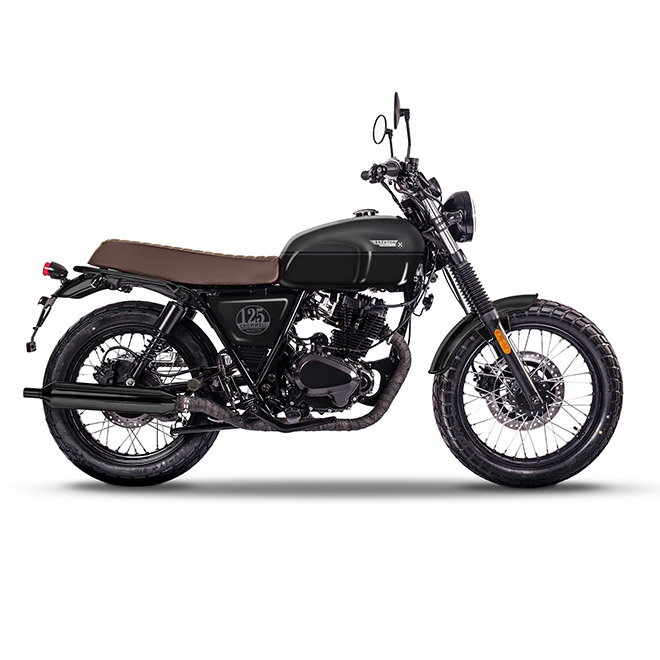 Brixton Motorcycles Cromwell 125 ABS Schwarz
