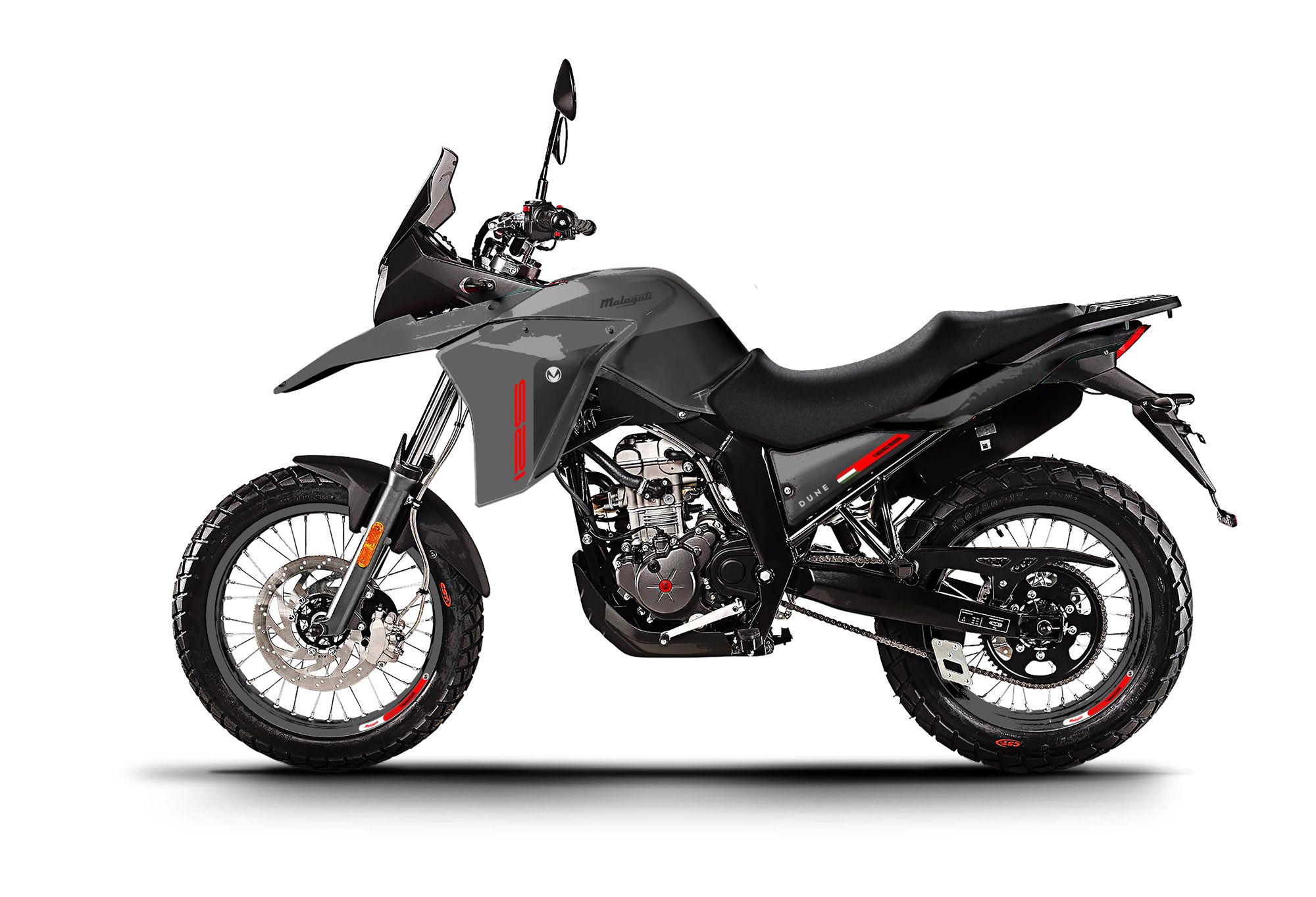 Malaguti Motorcycles Dune 125 ABS Grau