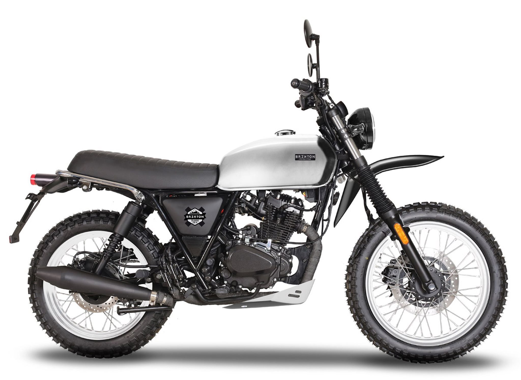 Brixton Motorcycles Felsberg 125 XC Silver