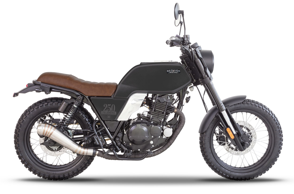 Brixton Motorcycles Felsberg 125 ABS Schwarz