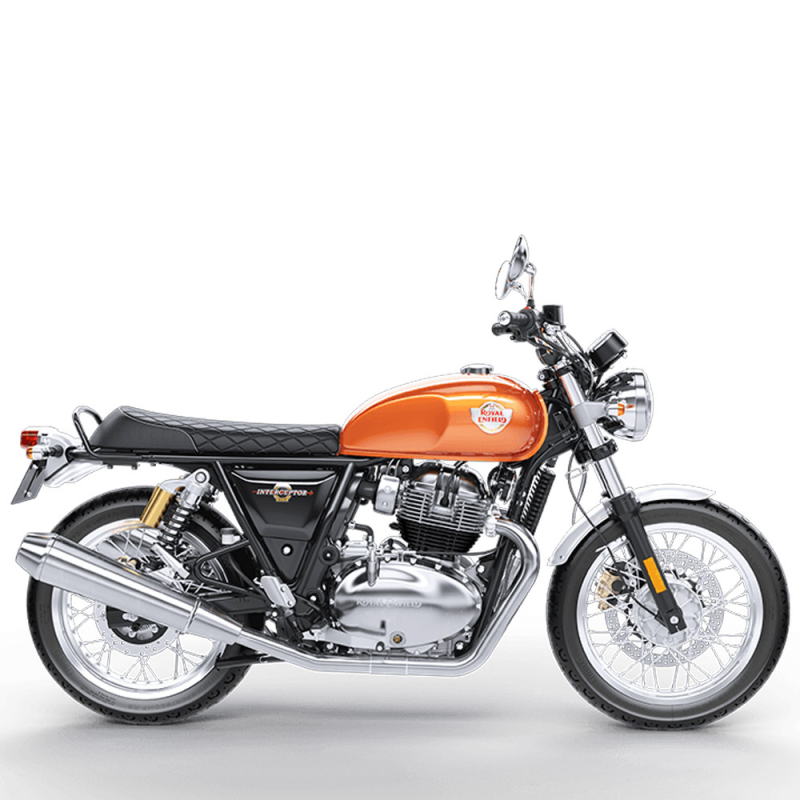 Royal Enfield Interceptor INT 650 Twin EFI Single Orange