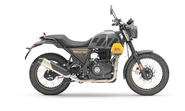 Royal Enfield Himalayan Scram Gelb